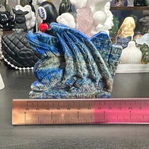 Lapis Lazuli Dragon Figurine